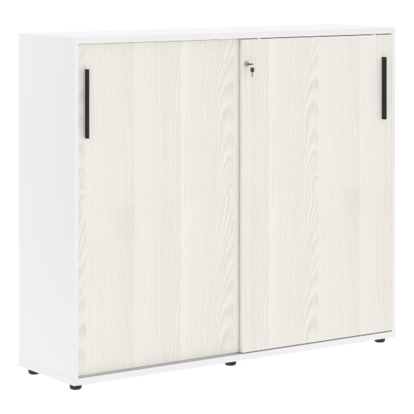 Шкаф средний с дверьми купе EMC 1643 1606х430х1355 EDIS