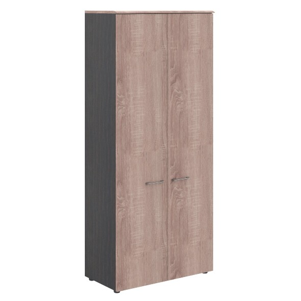 Шкаф с глухими дверьми и топом WHC 85.1 Дуб Сонома/Легно темный 856х432х1949 WAVE в Липецке 