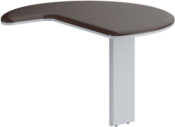 Брифинг-приставка DB 110(L) Венге Магия 1100х1056х750