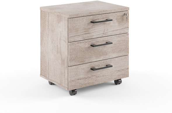 Тумба мобильная TMC 3D дуб Каньон 465х450х650 в Липецке 