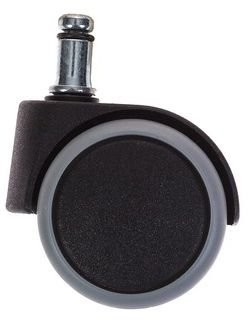 НАБОР КОЛЕС БЮРОКРАТ BRAKECASTORSETPU ЧЕРНЫЙ ДЛЯ ПАРКЕТА/ЛАМИНАТА в Липецке 