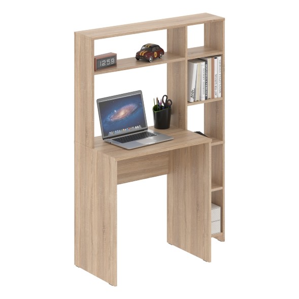 Стол компьютерный CD 1010 Дуб Сонома светлый 1000х450х1410 COMP в Липецке 