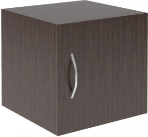 Антресоль узкая с глухой дверью SA-400.1(R) Легно темный 386х375х370