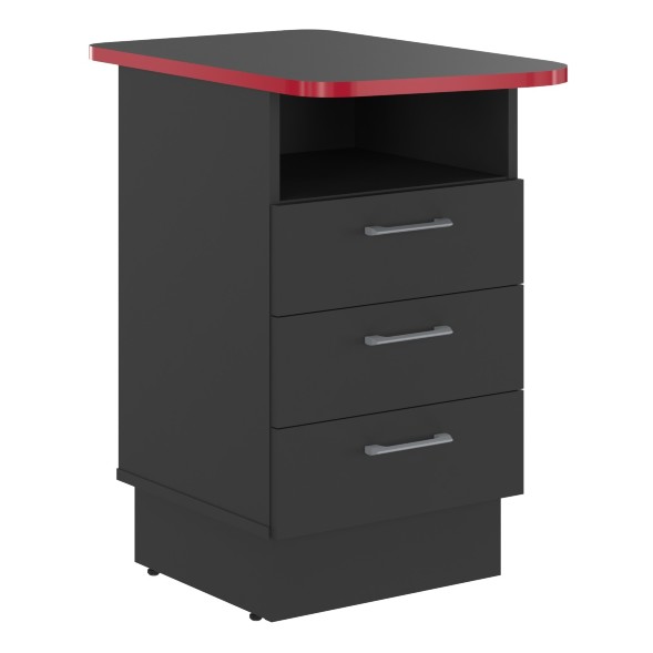 Тумба приставная с цоколем SFLC-3D.3A 467х735х809 SKILLL в Липецке 