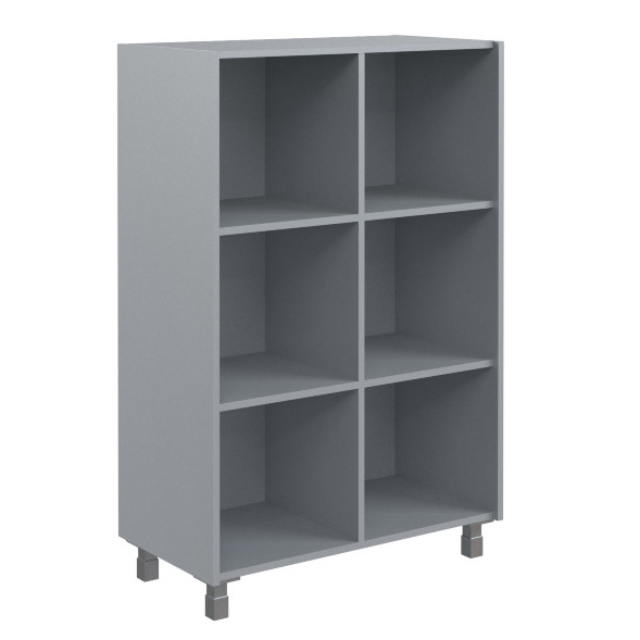 Каркас шкафа среднего OMC 87 металлик 874х450х1229 OFFIX NEW в Липецке 