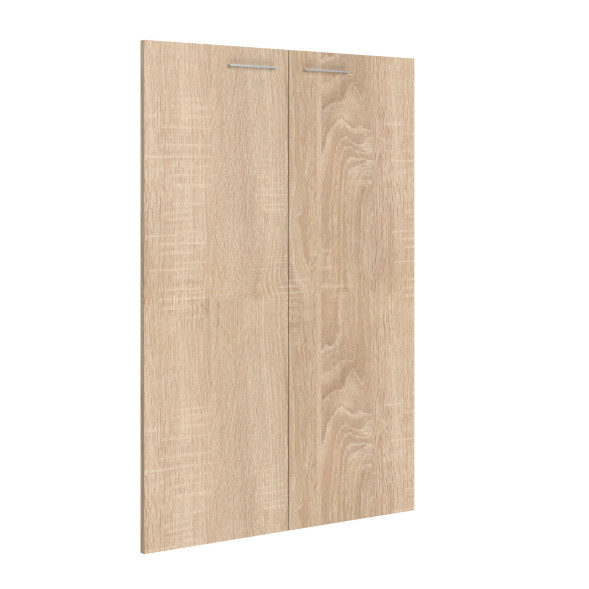 Двери средние OMD 43-2 дуб сонома светлый 834х16х1222 OFFIX NEW в Липецке 