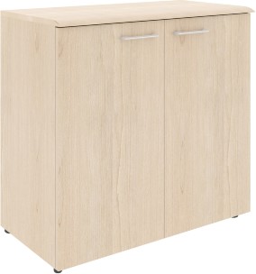 Шкаф с глухими малыми дверьми и топом WLC 85.1 Бук Тиара 856х432х814 WAVE