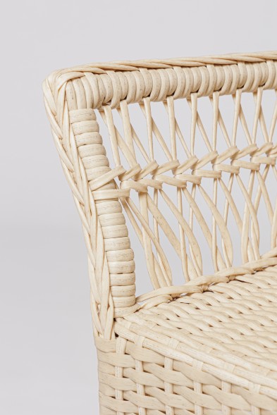 Стул-кресло для дачи Safiya белый