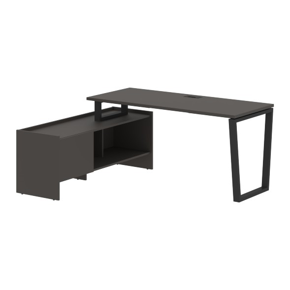 Стол с тумбой EVCT 17614 1760х1400х750 EDIS в Липецке 