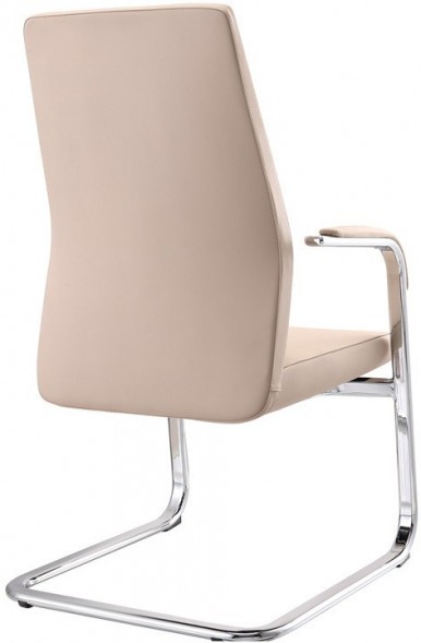 Кресло Бюрократ _JONS-LOW-V/кожа в Липецке 