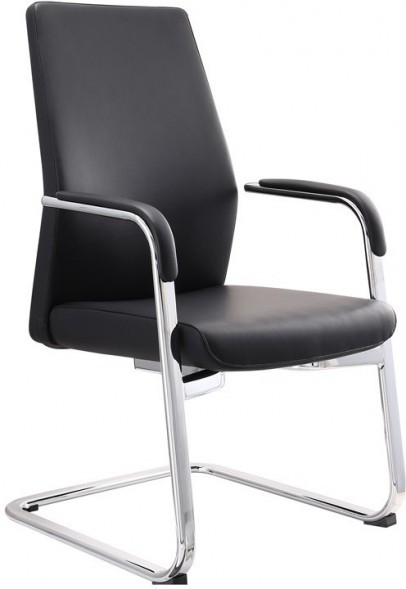 Кресло Бюрократ _JONS-LOW-V/кожа в Липецке 