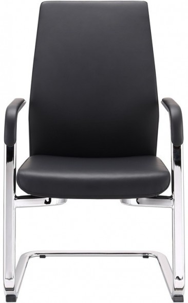 Кресло Бюрократ _JONS-LOW-V/кожа в Липецке 