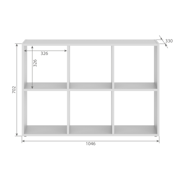 Стеллаж SH 7042 702х330х1042 COMP в Липецке 