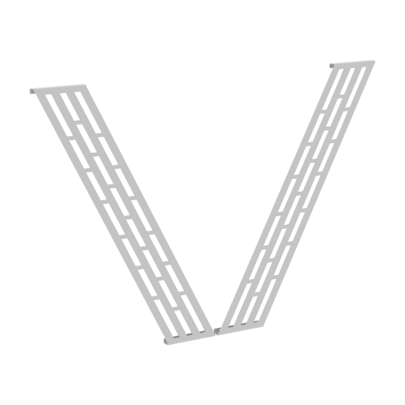 Элемент металлический (2шт) Накладка фронтальной панели XQPOF-2 131х22,5х846 XTEN-QP в Липецке 
