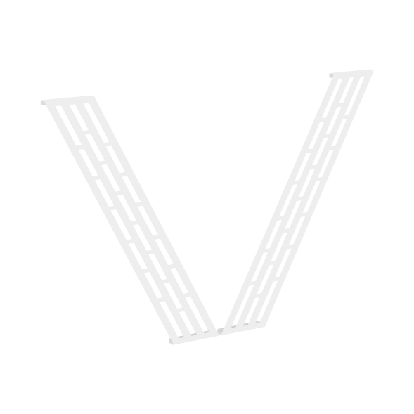 Элемент металлический (2шт) Накладка фронтальной панели XQPOF-2 131х22,5х846 XTEN-QP в Липецке 