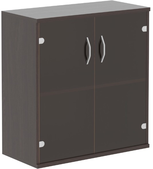 Шкаф со стеклянными дверьми СТ-3.2 Венге Магия 770х365х823