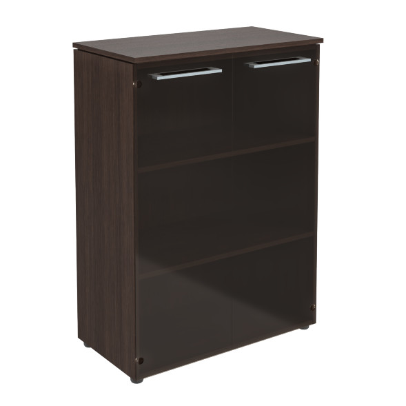 Шкаф со стеклянными дверьми MMC 85.2 854х423х1188 MORRIS в Липецке 