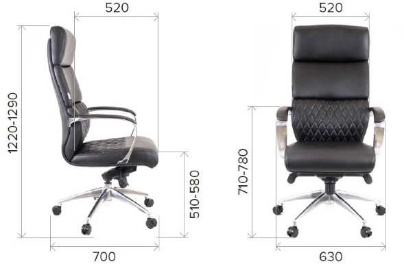 Кресло Everprof President Кожа в Липецке 