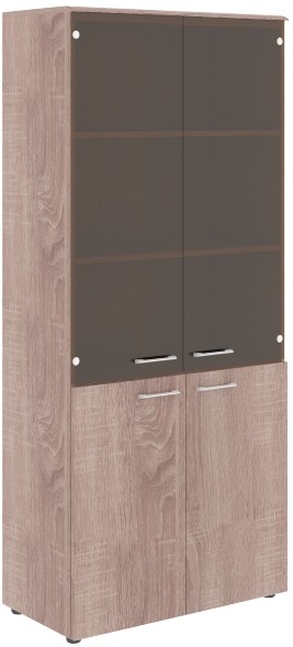 Шкаф комбинированный с топом WHC 85.2 Дуб Сонома 856х432х1949 WAVE в Липецке 