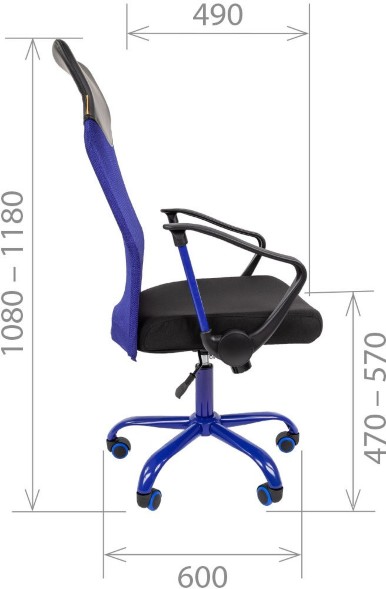 Кресло руководителя CHAIRMAN 610 CMet