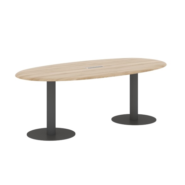 Конференц стол WOST 2211 2200х1100х754 WAVE в Липецке 