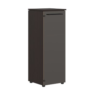 Шкаф колонка со стеклянной дверью MMC 42.2 429х423х1188 MORRIS TREND