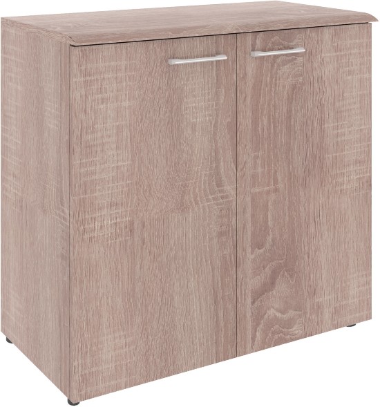 Шкаф с глухими малыми дверьми и топом WLC 85.1 Дуб Сонома 856х432х814 WAVE в Липецке 