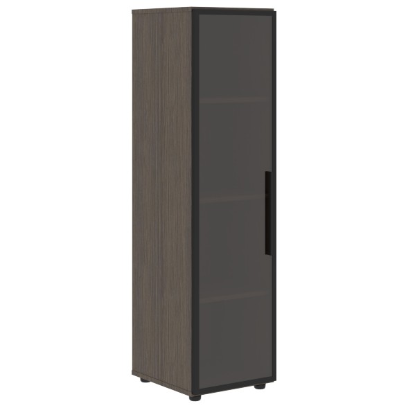 Шкаф колонка со стеклянной дверью VMCS 40.2(L) 400х430х1517 VELION в Липецке 