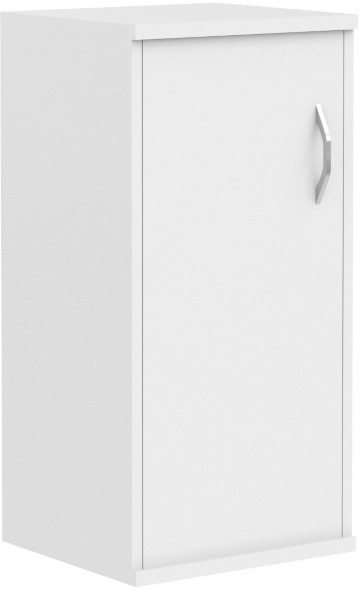 Шкаф колонка с глухой дверью СУ-3.1(L) Белый 406*365*823 в Липецке 