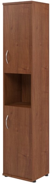 Шкаф колонка с комплектом глухих малых дверей СУ-1.5(R) Орех Французcкий 406*365*1975