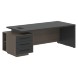 Стол руководителя с тумбой VCT 2290(L) 2200х900х750 VELION в Липецке 