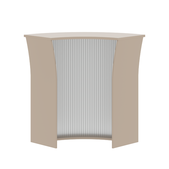 Стойка ресепшн угловая РС-5 /Металлик 935х935х1150 IMAGO в Липецке 